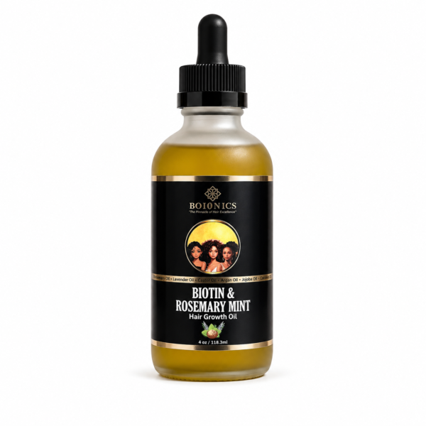 Bo10nics biotin rosemary hair growth oil 4 oz