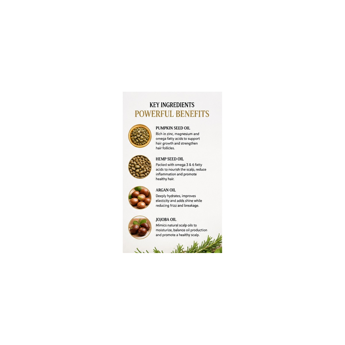 Bo10nics Biotin & Rosemary Mint Hair Growth Oil – 4 oz - Image 4