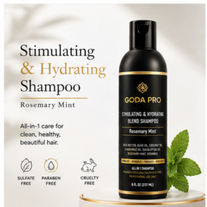 Alternative view of GODA PRO Stimulating & Hydrating Shampoo – Rosemary Mint, 8 fl oz