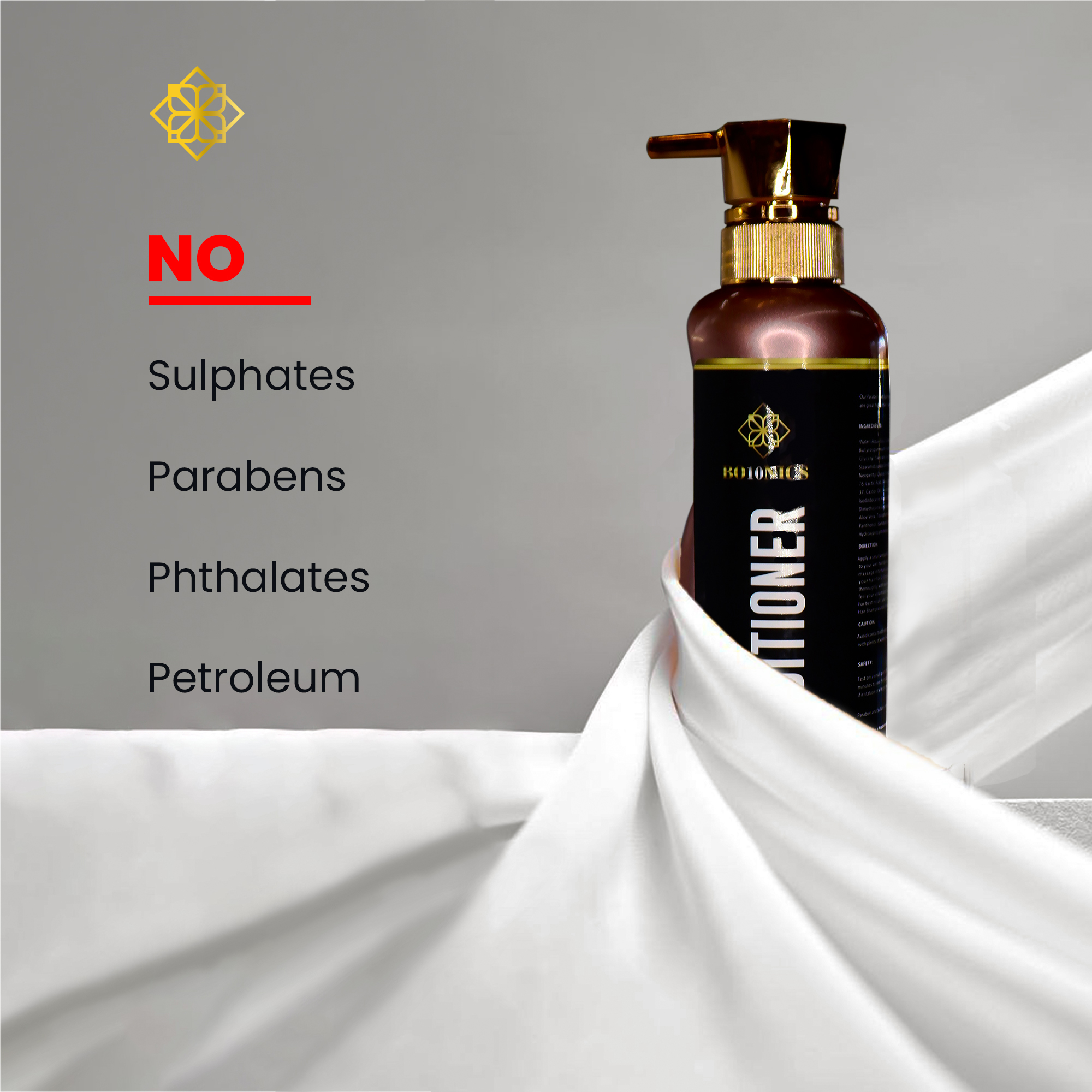 BO10NICS Hydrating Hair Conditioner – 16.9fl oz Hair Conditioner for Dry Damaged Hair with Keratin, Wheat Protein, Shea Butter, Plant Extracts – Intensively Nourishing and Moisturizing Conditioner - Image 2