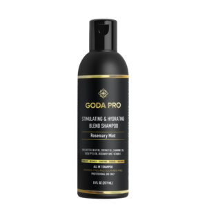 Bo10nics GODA PRO Stimulating & Hydrating Blend Shampoo, Rosemary Mint, All-in-1, Sulfate-Free, 8 Fl Oz