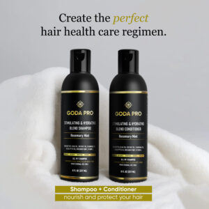 Alternative view of Goda Pro Rosemary Mint Stimulating & Hydrating Conditioner, All-in-1 Blend with Natural Oils, Paraben & Sulphate Free, 8 fl oz