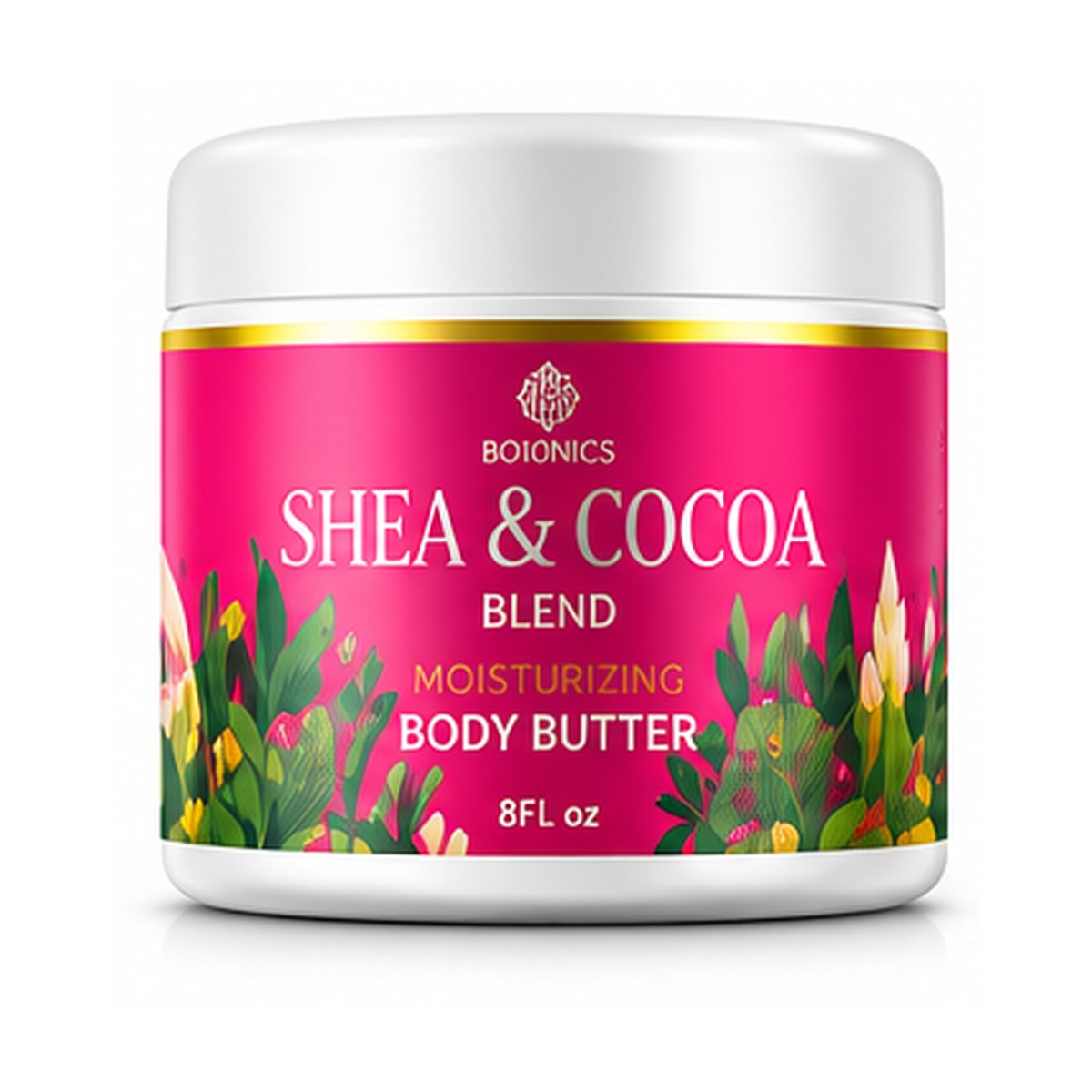 Bo10nics Shea Cocoa Body Butter 8 oz
